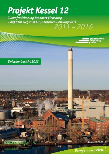 Zwischenbericht 2013 - Stadtwerke Flensburg
