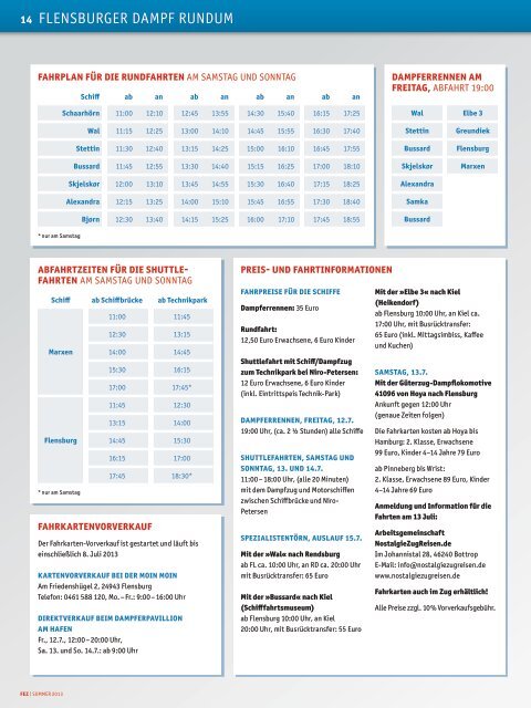 FEZ 2013/06 (PDF) - Stadtwerke Flensburg