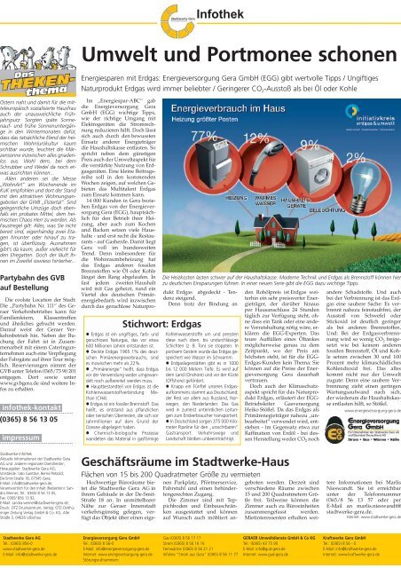 Ausgabe: 11. KW - 2008 - Stadtwerke Gera