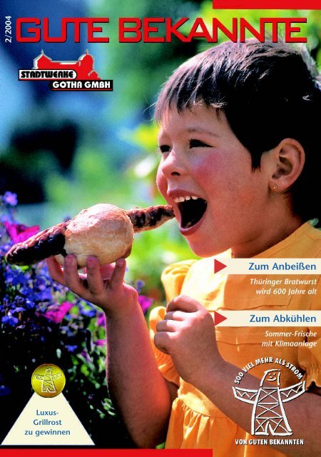 Zum AnbeiÃen Zum AbkÃ¼hlen - Stadtwerke Gotha