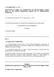 legge n. 111 del 15 luglio 2011 - ClicLavoro