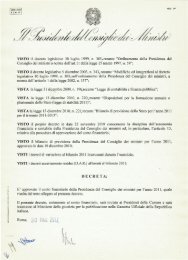 sezione i â parte generale - Governo Italiano