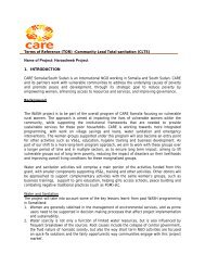 Terms of Reference (TOR) -Community Lead Total sanitation (CLTS ...
