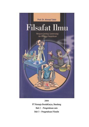 Filsafat Ilmu Prof. Dr. Ahmad Tafsir