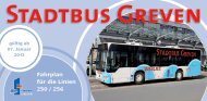 gehts zum STADTBUS-Fahrplan und LIENEINNETZ GREVEN