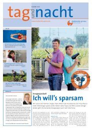 Ich will's sparsam - Stadtwerke Gronau GmbH