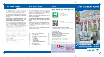 JobTicket (PDF) - Stadtwerke Hamm GmbH