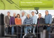 Deine engagierten Ausbilder - Stadtwerke Lemgo