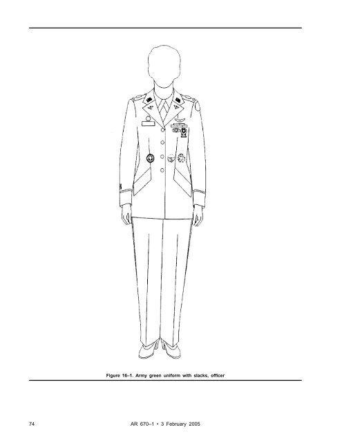 Wear and Appearance of Army Uniforms and Insignia