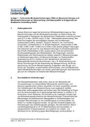 PDF Technische Mindestanforderungen - Stadtwerke Lindenberg