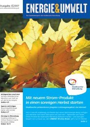 Mit neuem Strom-Produkt in einen sonnigen Herbst starten