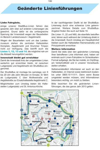 Fahrplan 2013.pdf - Stadtwerke MÃ¼nster