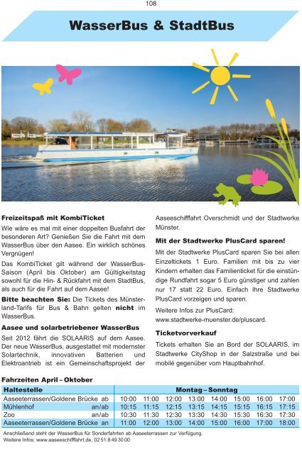 Fahrplan 2013.pdf - Stadtwerke MÃ¼nster