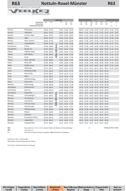 Fahrplan 2013.pdf - Stadtwerke MÃ¼nster