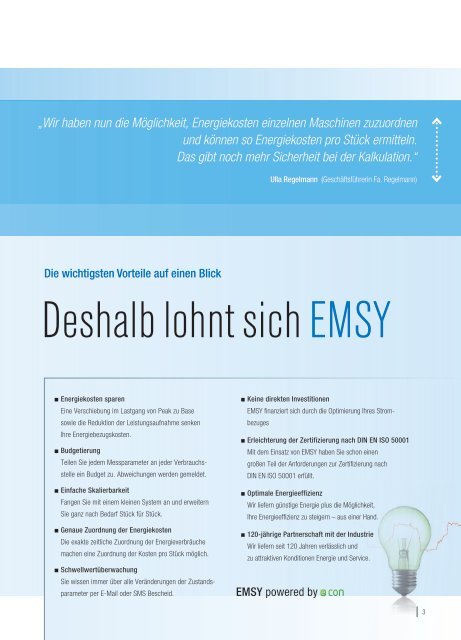 Mit EMSY Energieeinsparpotenziale erkennen und nutzen EMSY ...