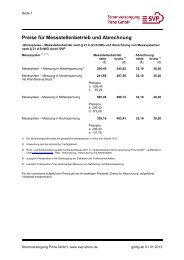 Preise für Messstellenbetrieb und Abrechnung - Stadtwerke Pirna ...