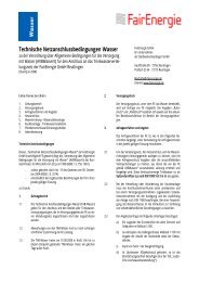 Technische Netzanschlussbedingungen Wasser - SWR Stadtwerke ...