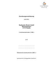 8. Anlage (5) Zuordnungsvereinbarung - Stadtwerke Rinteln