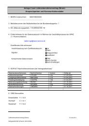 Anlage 2 Kontaktdaten - Stadtwerke Schwerin