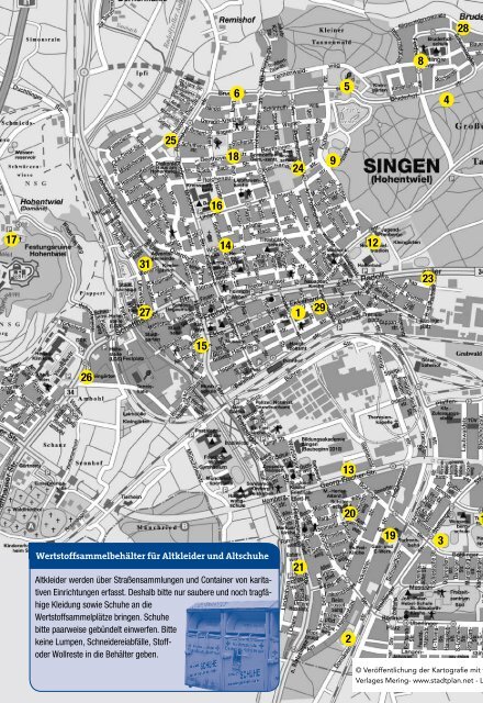 Abfallkalender 2013 - Stadtwerke Singen