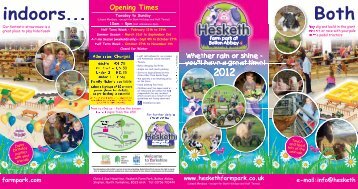 Download PDF - Days Out Leaflets