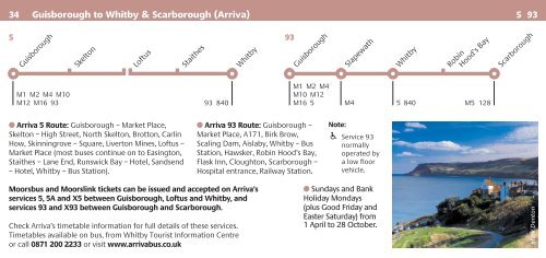 MB Timetable - Days Out Leaflets