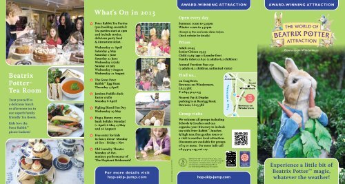 Download PDF - Days Out Leaflets