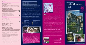 Little Moreton Hall - Days Out Leaflets