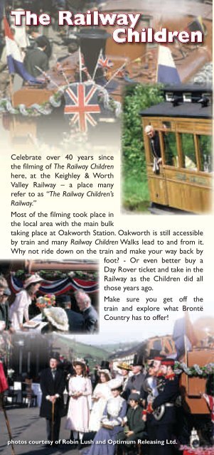 Keighley & Worth Valley Railway - Days Out Leaflets