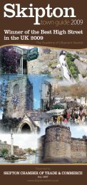 Skipton Town Guide 2009 - Days Out Leaflets