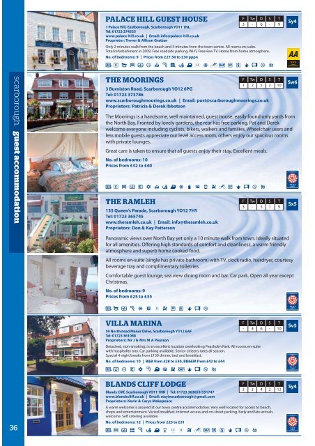 hotels - Days Out Leaflets