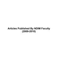 Articles 2009-10 - New Delhi Institute of Management