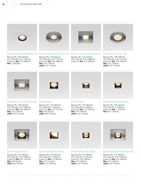 DOWNLIGHTS - Lucifer Lighting