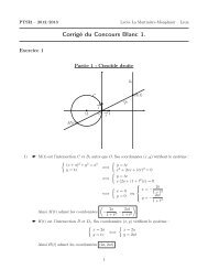 CorrigÃ© du Concours Blanc 1.