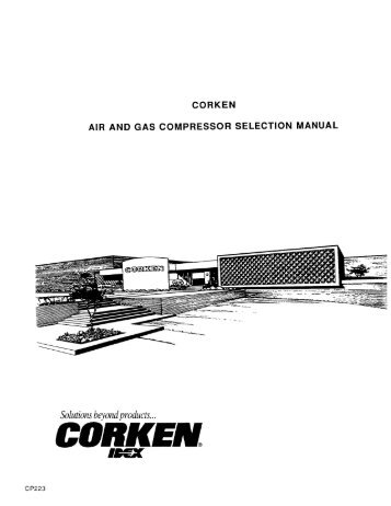 The Air and Gas Compressor Selection Manual - Corken