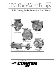 LPG Coro-VaneÂ® Pumps - Corken