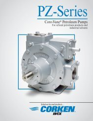 PZ-Series Coro-VaneÂ® Petroleum Pumps - Corken