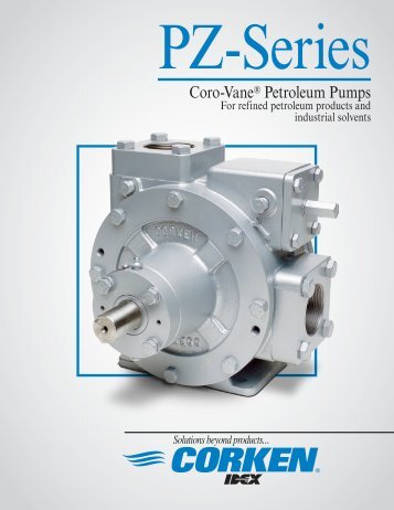 PZ-Series Coro-VaneÂ® Petroleum Pumps - Corken