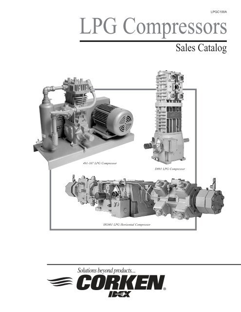Sales Catalog for LPG Compressors - Corken