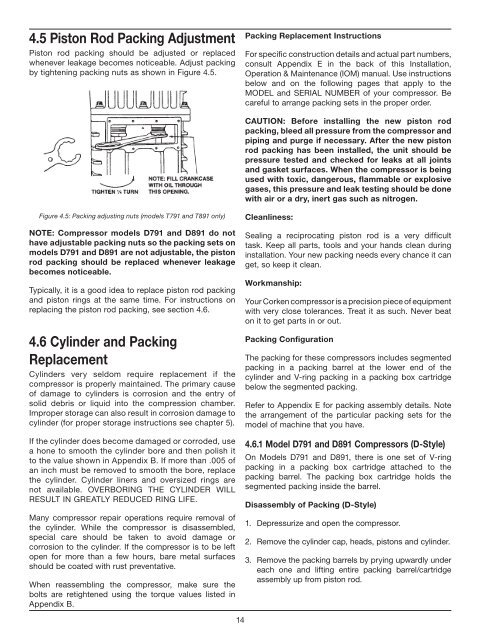 Installation, Operation & Maintenance Manual - Corken