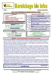 MBI 63 janvier février mars 2010 - GRAB, Groupe de Recherche en ...