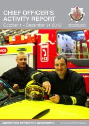 Chief Officers Activity Report (Quarter 3 - 1st October to 31st ...