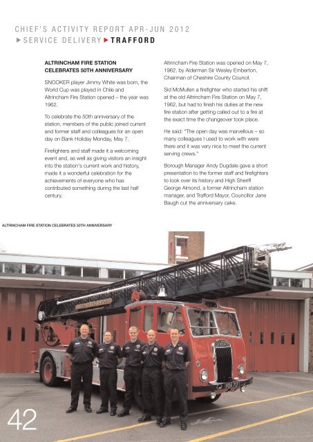Activity Report - Greater Manchester Fire and Rescue Service ...