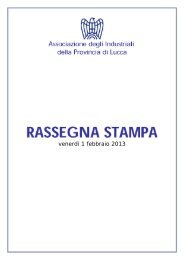 Rassegna Stampa 1 febbraio 2013.pdf - Associazione degli ...