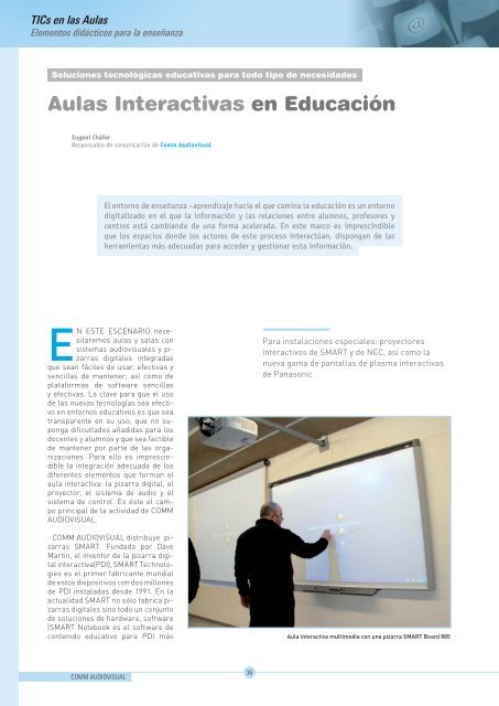 TICs en las AULAS - Editorial Cypsela