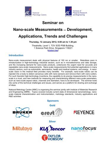 E-Invitation - National Metrology Centre - A*Star