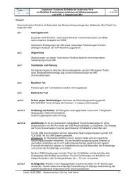 ErgÃ¤nzende Bedingungen SW 10-kV Trafostationen am Mittelspg-Netz