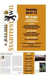 Stadtfest-Zeitung - Stadt Wil