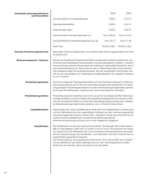 PDF-Download GeschÃ¤ftsbericht 2009 - StÃ¤dtische Wohnungsbau ...