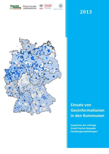 Geoinformationen in den Kommunen - Deutscher StÃ¤dte- und ...